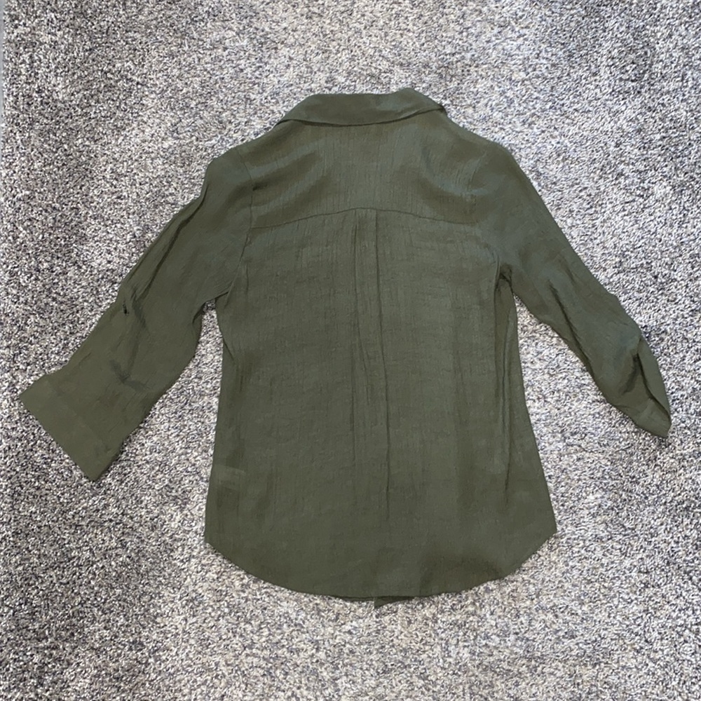 Sheer Button Down Shirt - Picture 6 of 6